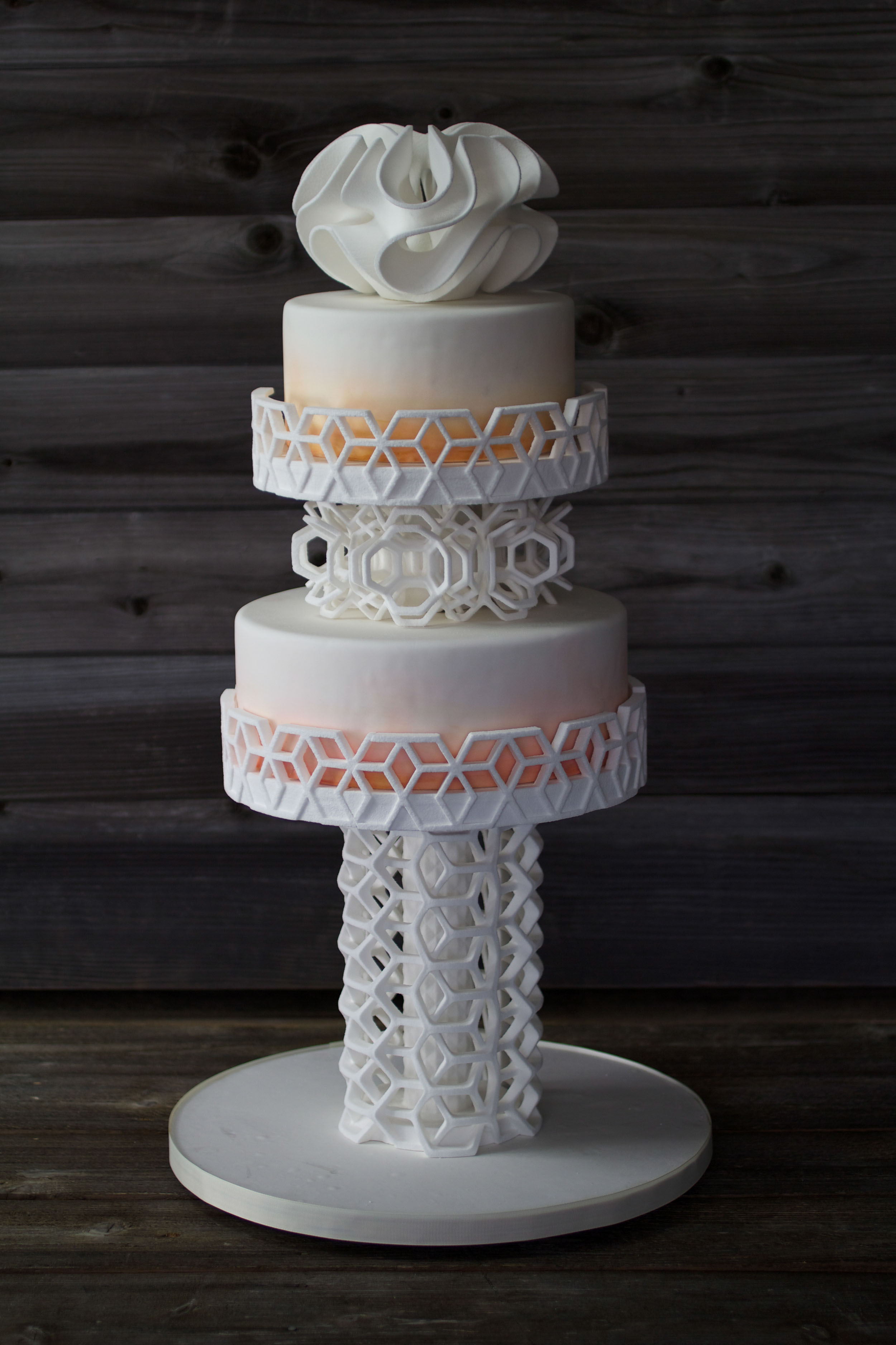 3D Printed Wedding Cake 3D Printed Wedding Cake