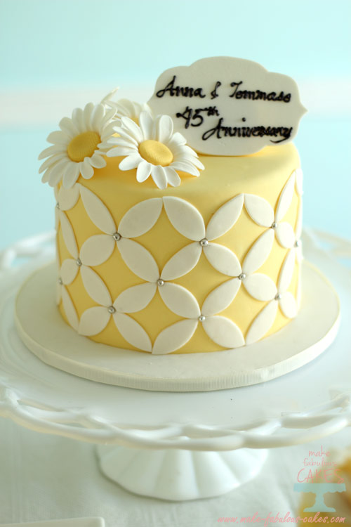 45th Wedding Anniversary Cake 45th Wedding Anniversary Cake