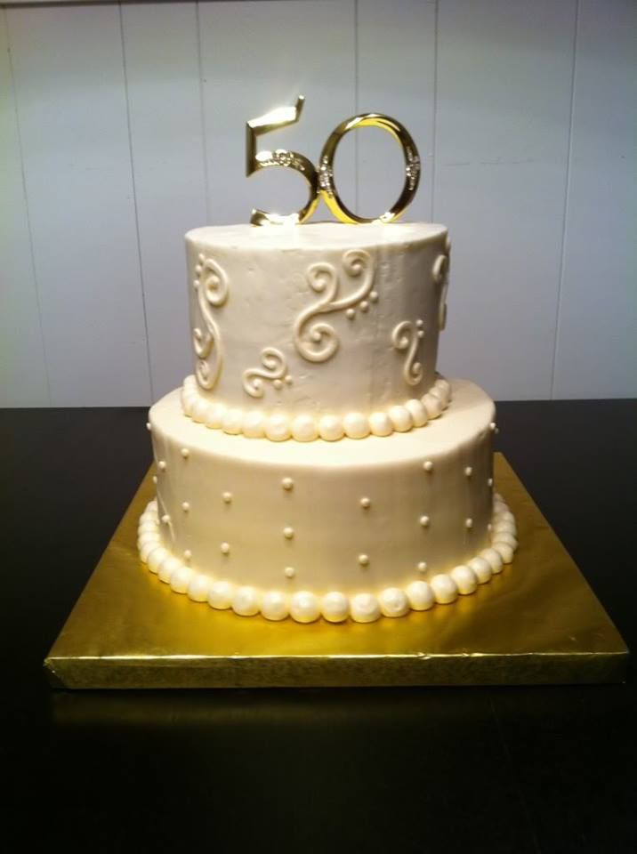 50th Anniversary Cake 50th Anniversary Cake