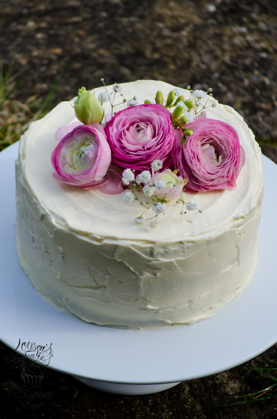 Birthday Cakes with Real Flowers Birthday Cakes with Real Flowers