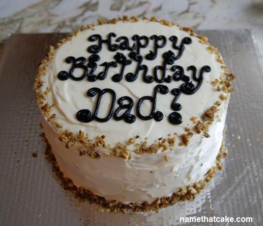 10 Simple Birthday Cakes Dad Photo Cake That Says Happy Birthday