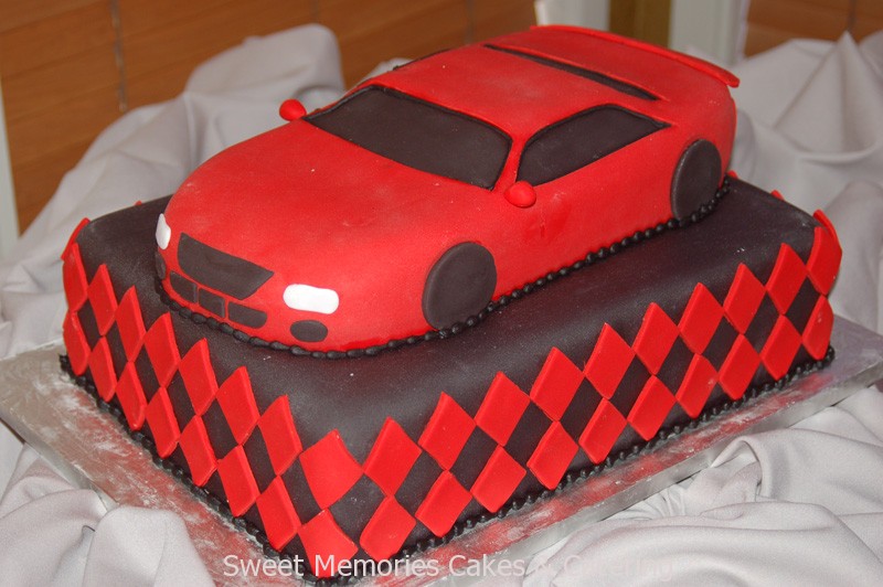 Cars Birthday Cake Cars Birthday Cake