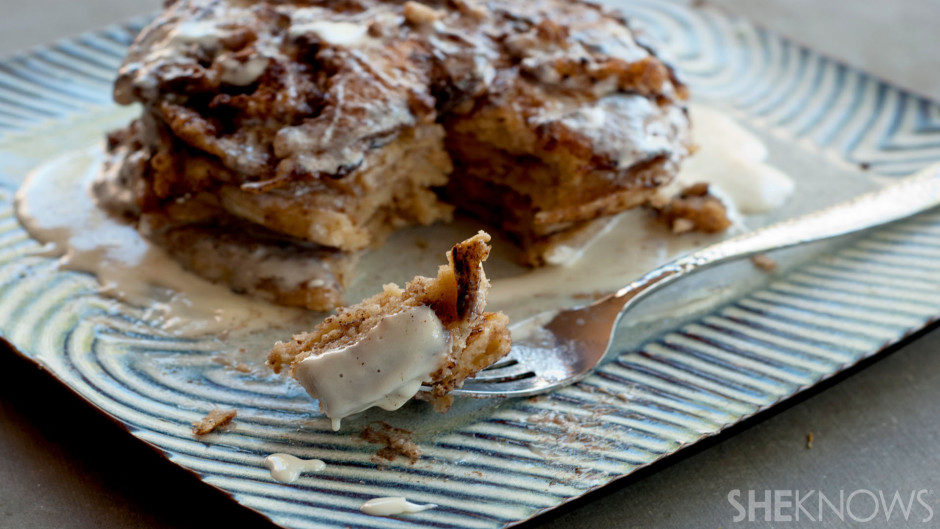 Cinnamon Roll Pancakes Recipe Cinnamon Roll Pancakes Recipe
