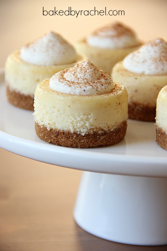 6 Photos of Mini Eggnog Cheesecakes 6 Photos of Mini Eggnog Cheesecakes