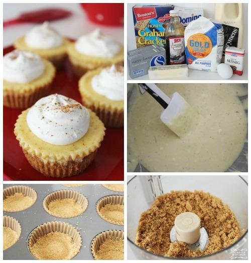Eggnog Mini Cheesecakes Recipe Eggnog Mini Cheesecakes Recipe