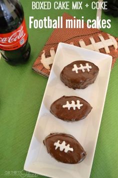Football Shaped Cake Football Shaped Cake
