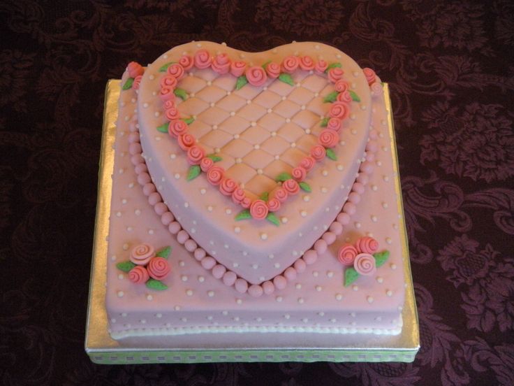 Heart Shaped Dark Chocolate Cake Heart Shaped Dark Chocolate Cake