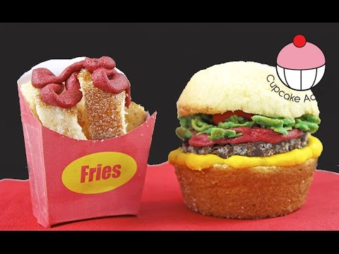 How to Make Cheeseburger Cupcakes How to Make Cheeseburger Cupcakes