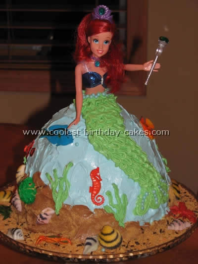 Little Mermaid Birthday Cake Little Mermaid Birthday Cake