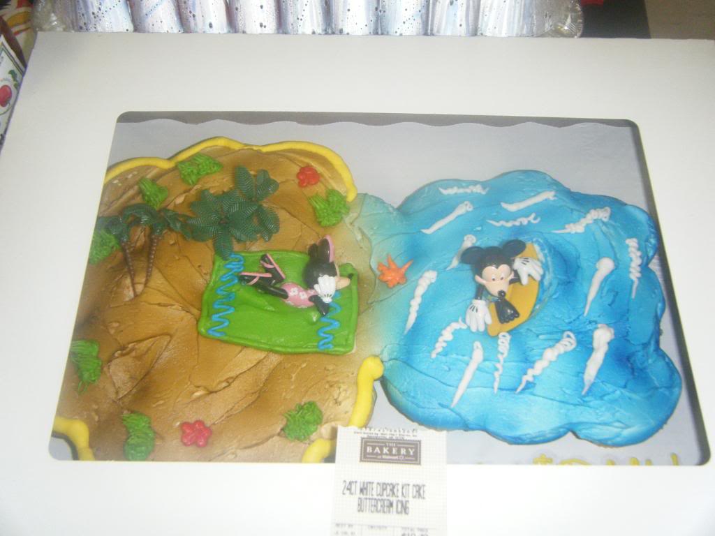 Mickey Mouse Birthday Cake Walmart