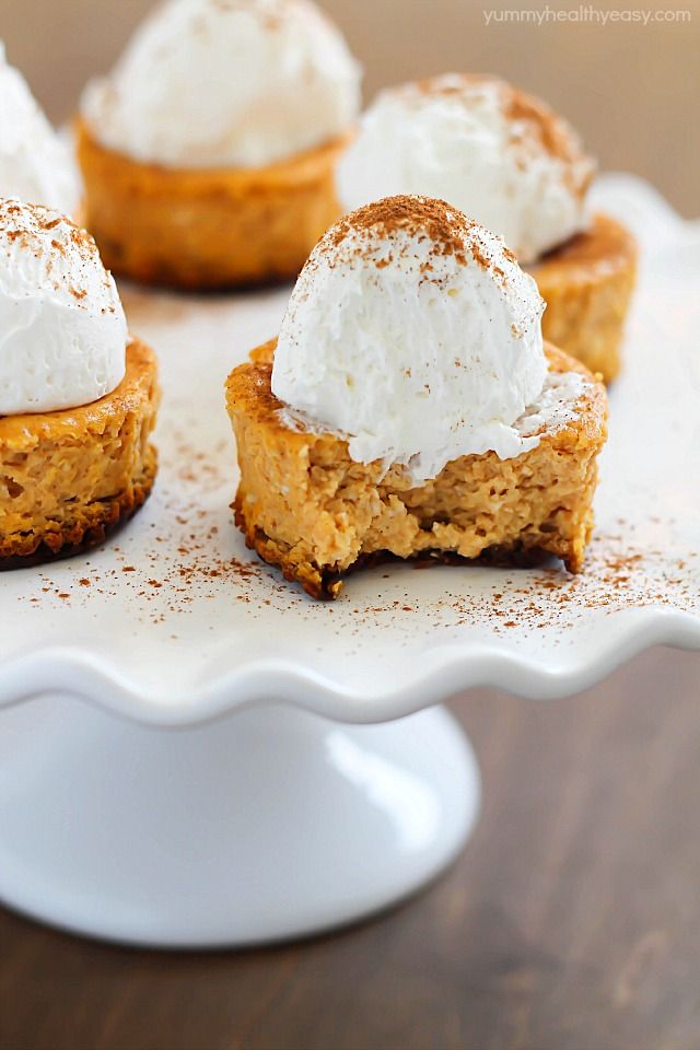 Mini Pumpkin Cheesecakes Desserts Recipe Mini Pumpkin Cheesecakes Desserts Recipe