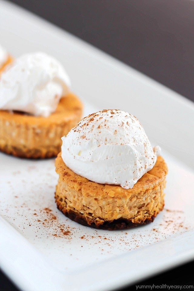 Mini Pumpkin Cheesecakes Desserts Mini Pumpkin Cheesecakes Desserts