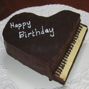 Piano Birthday Cakes Shapes Piano Birthday Cakes Shapes