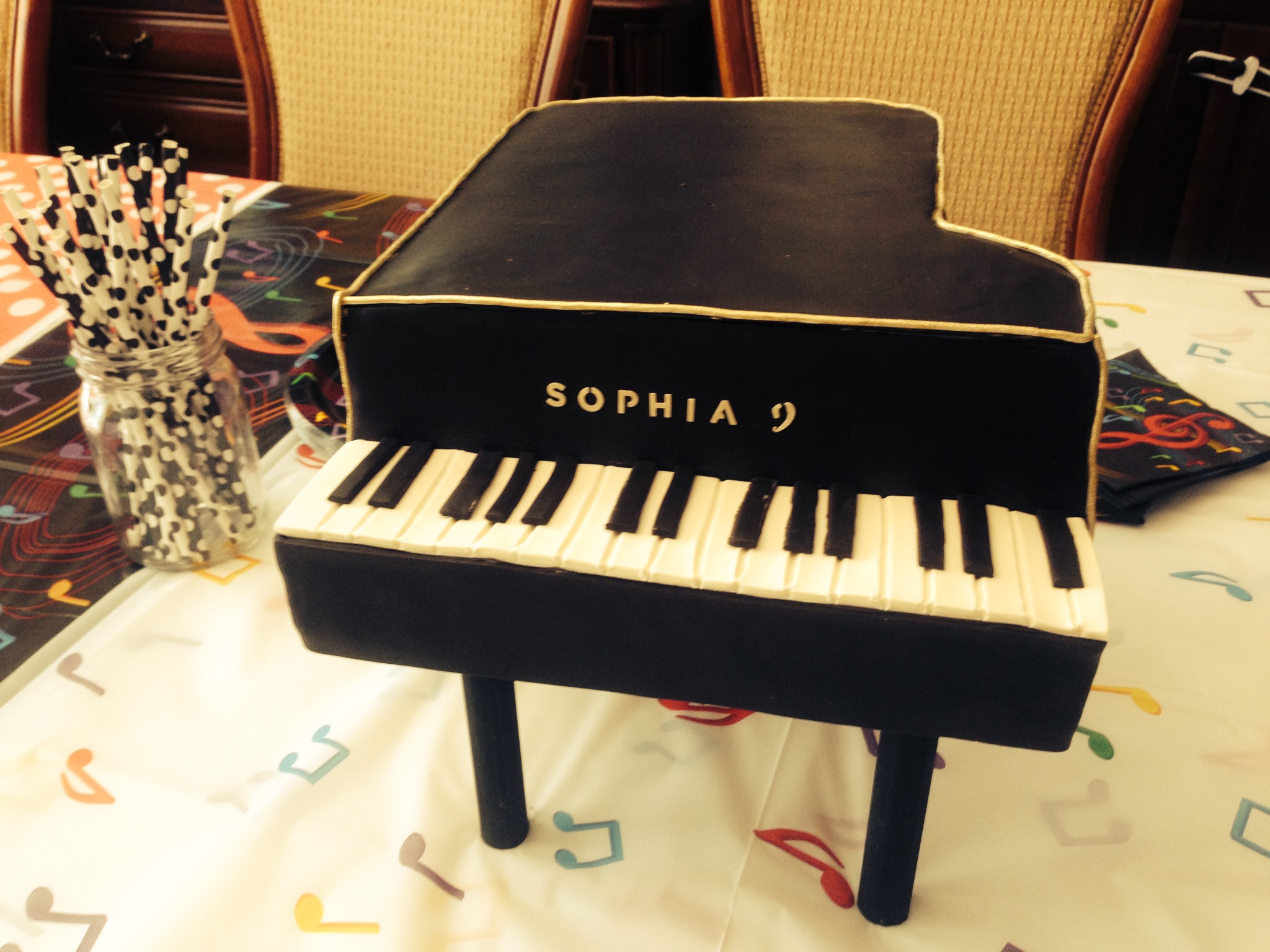 Piano Cake Piano Cake