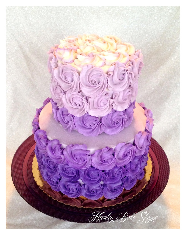 11 Photos of Purple Bridal Shower Cakes 11 Photos of Purple Bridal Shower Cakes