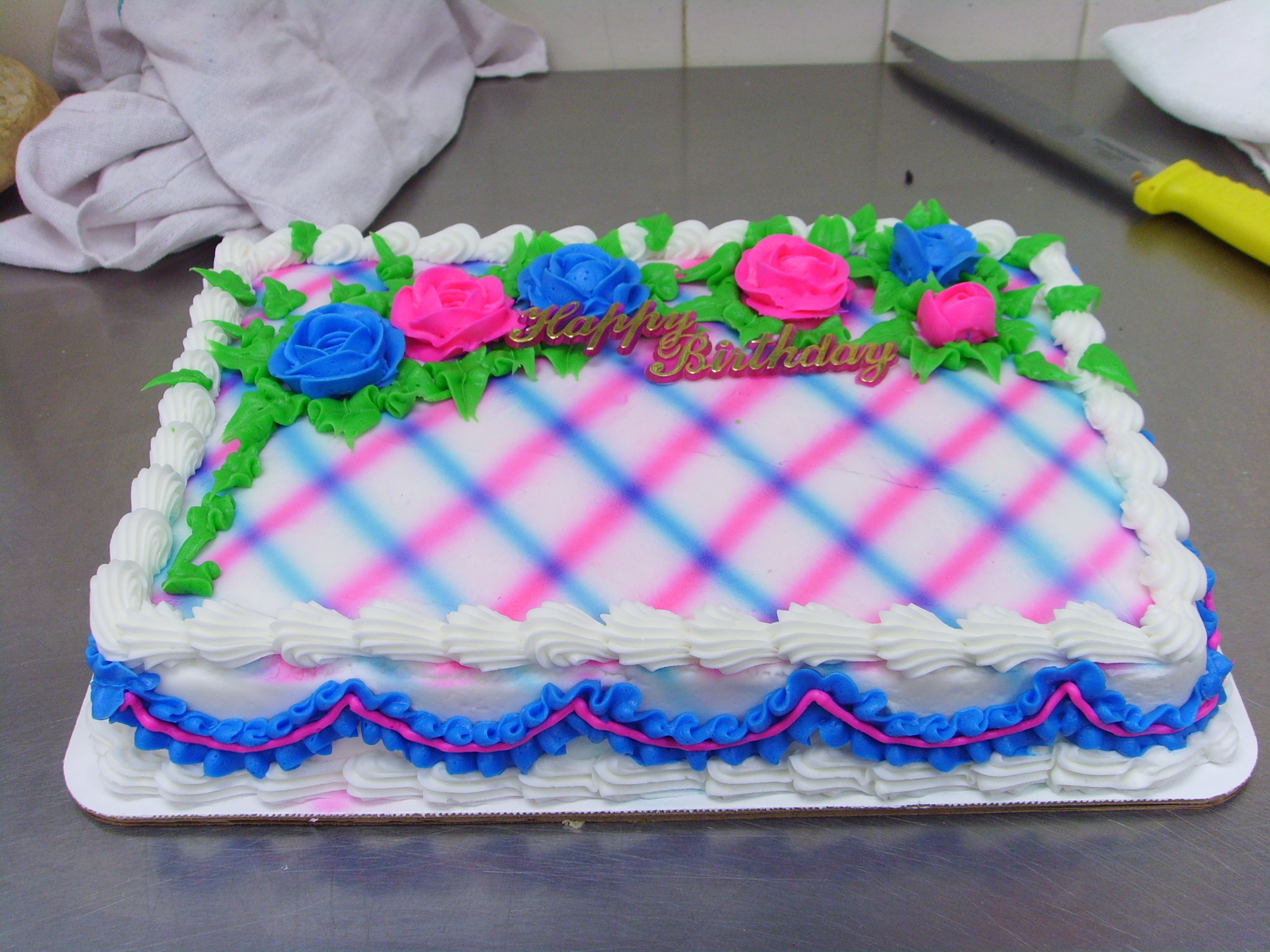 Shoprite Birthday Cake Order