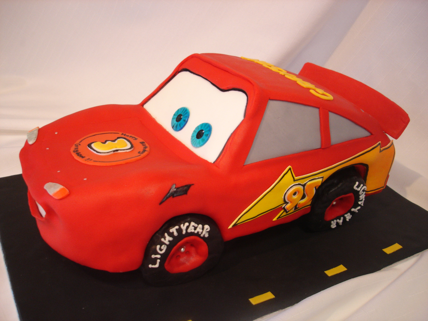 Race Car Birthday Cake Race Car Birthday Cake
