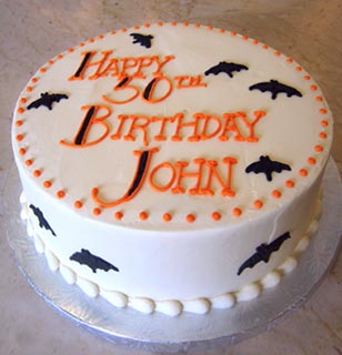 Simple Round Birthday Cake Simple Round Birthday Cake