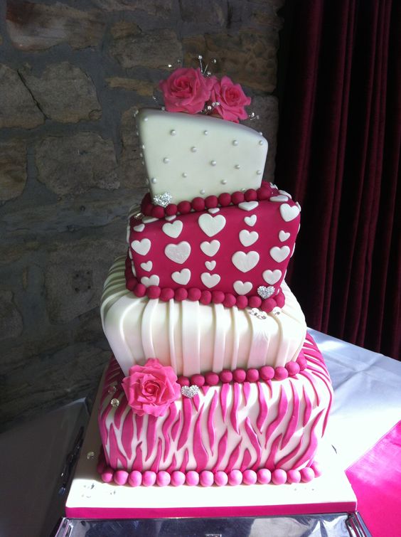 Square Topsy Turvy Cake Square Topsy Turvy Cake