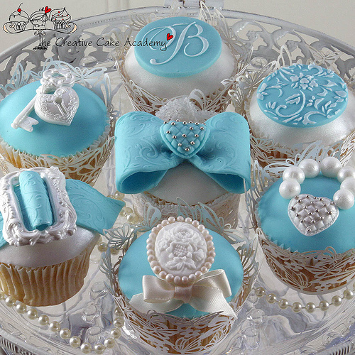 12 Photos of White And Tiffany Blue Bridal Shower Cupcakes 12 Photos of White And Tiffany Blue Bridal Shower Cupcakes