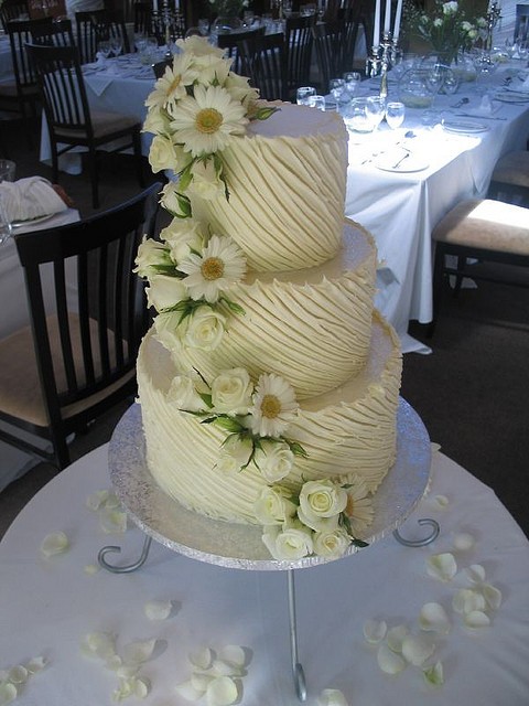 9 White Chocolate Ganache Covered Wedding Cakes Photo White Chocolate Ganache Wedding Cake