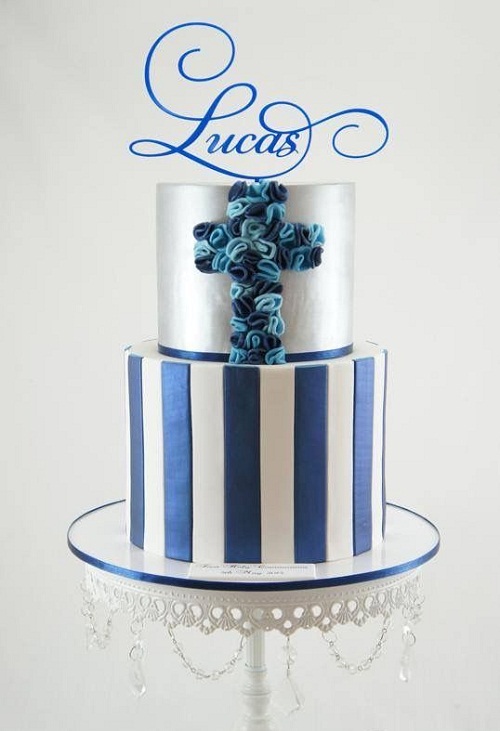 8 unique baptism cakes
