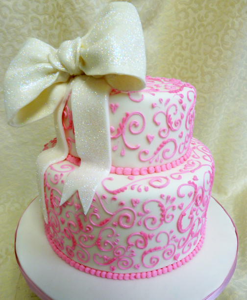 8 Photos of Creative Bridal Shower Cakes