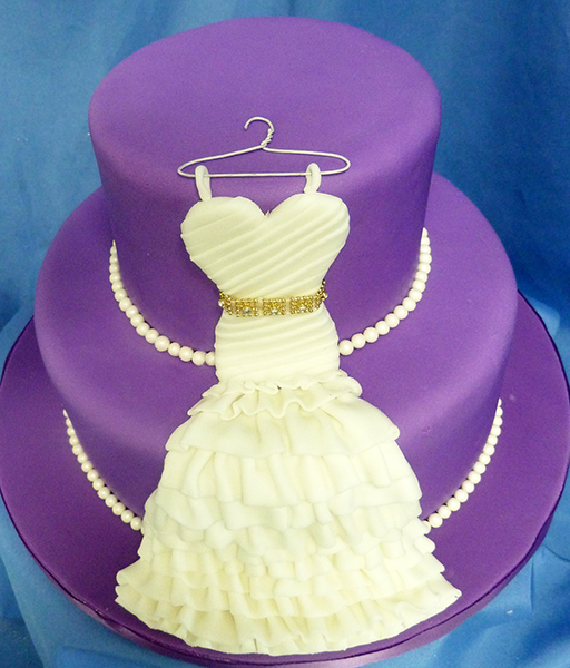 Creative Bridal Shower Cake