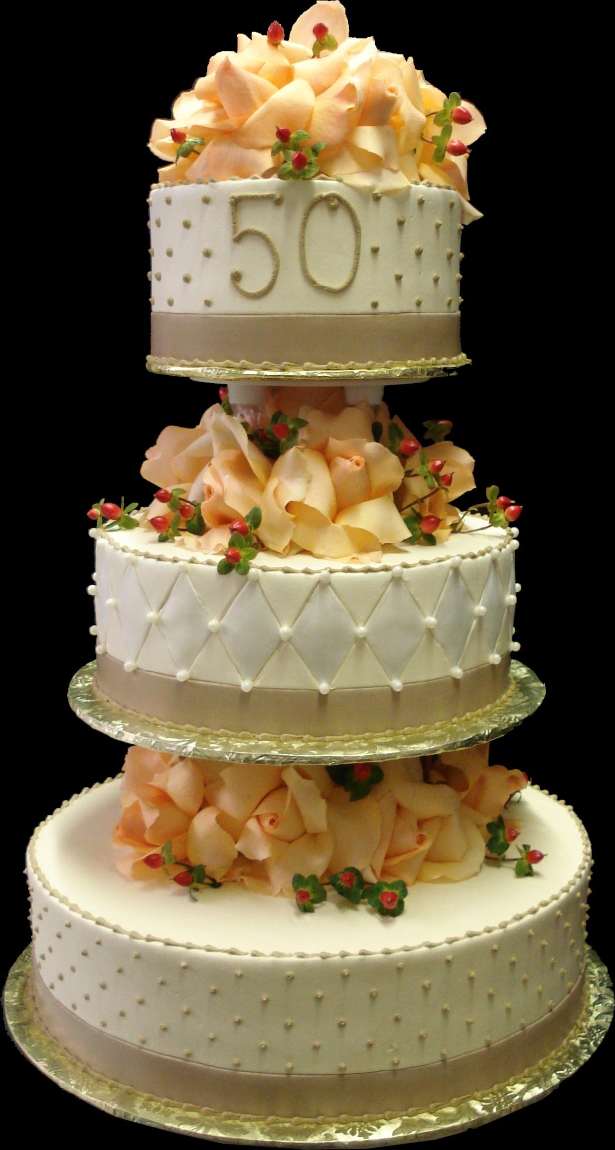 Elegant 50th Birthday Sheet Cakes Elegant 50th Birthday Sheet Cakes