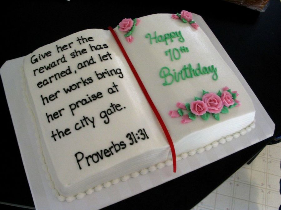 Happy Birthday Bible Cake Happy Birthday Bible Cake