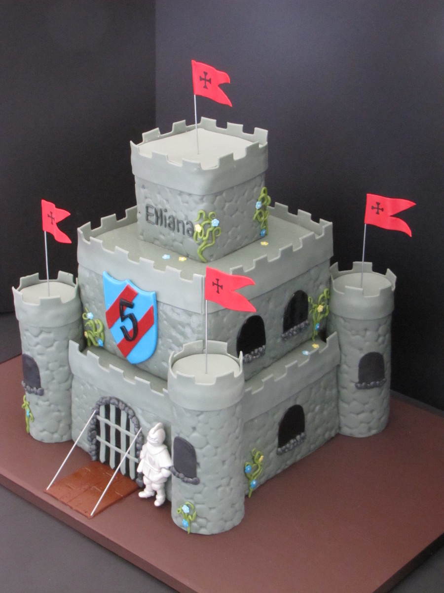 Medieval Castle Birthday Cake Medieval Castle Birthday Cake