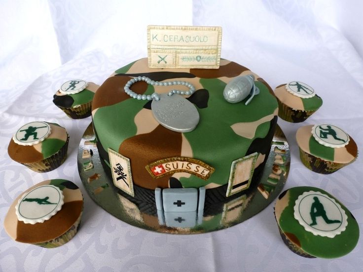 Military Birthday Cake Military Birthday Cake