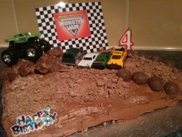 Monster Jam Cake Monster Jam Cake