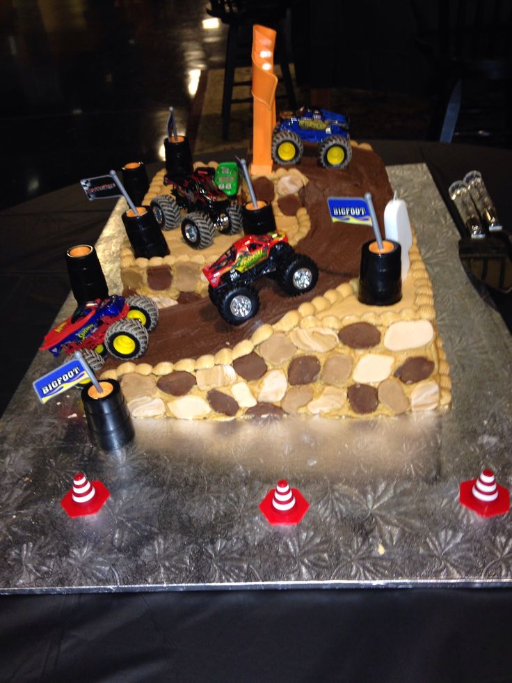 Monster Jam Cake Monster Jam Cake