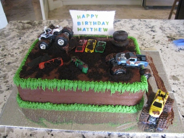 Monster Jam Truck Birthday Cake Ideas Monster Jam Truck Birthday Cake Ideas