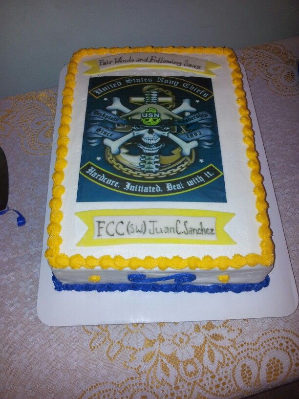 Navy Retirement Cake Ideas Navy Retirement Cake Ideas
