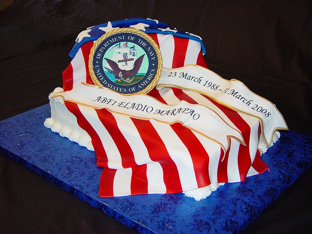 Navy Retirement Cake Navy Retirement Cake