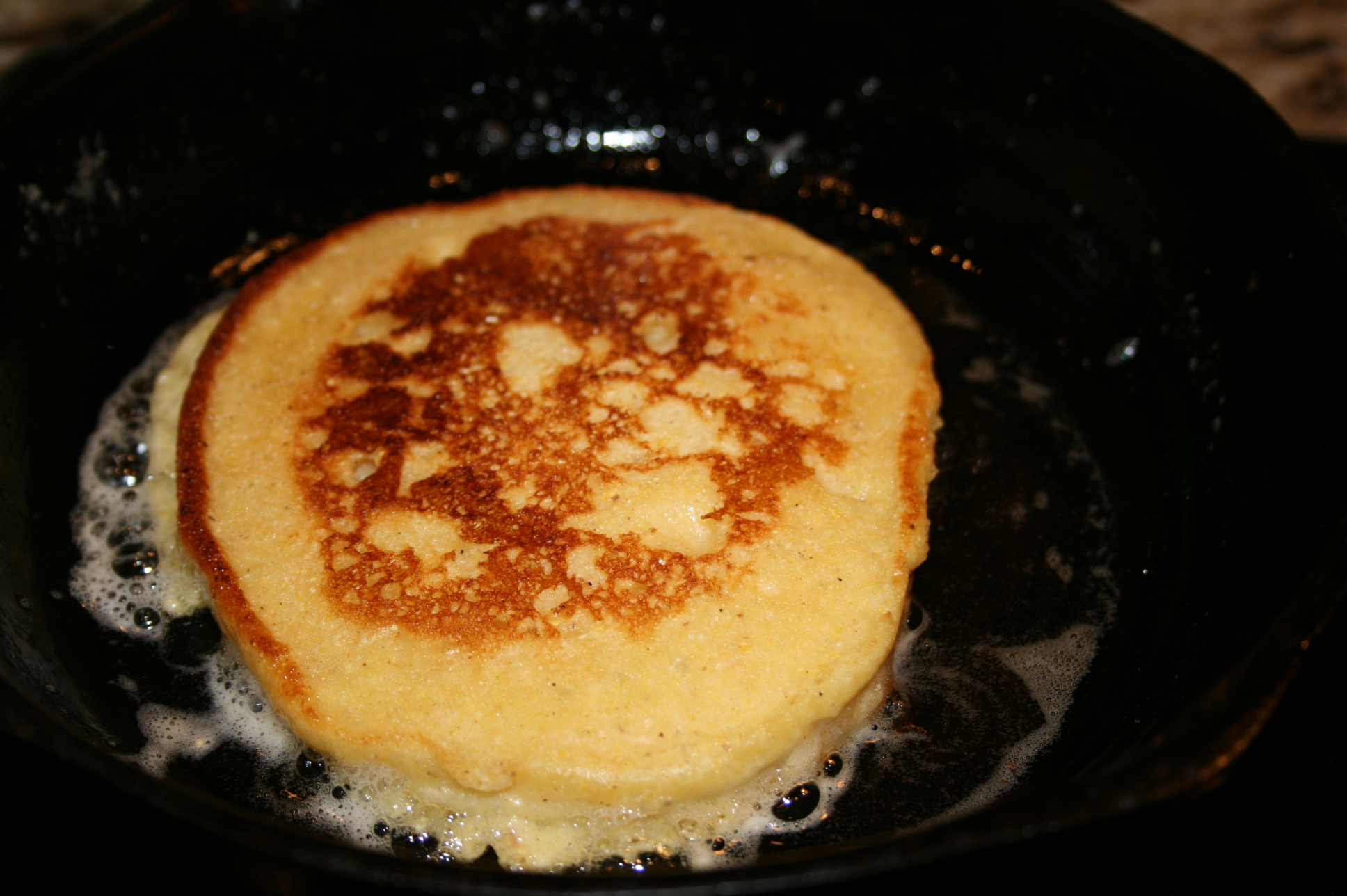 Pan Fried Cornbread Pan Fried Cornbread