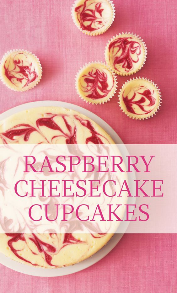 Raspberry Swirl Cheesecake Cupcakes Raspberry Swirl Cheesecake Cupcakes