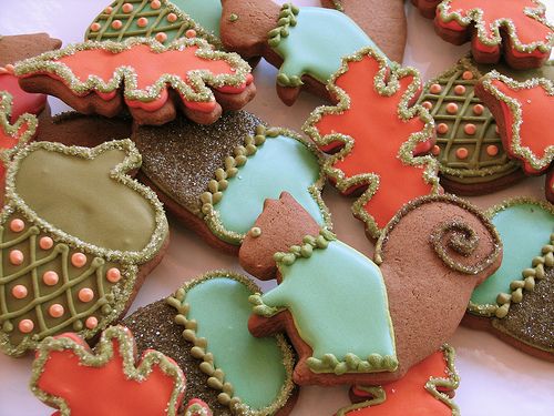 Squirrels Thanksgiving Cookies Squirrels Thanksgiving Cookies