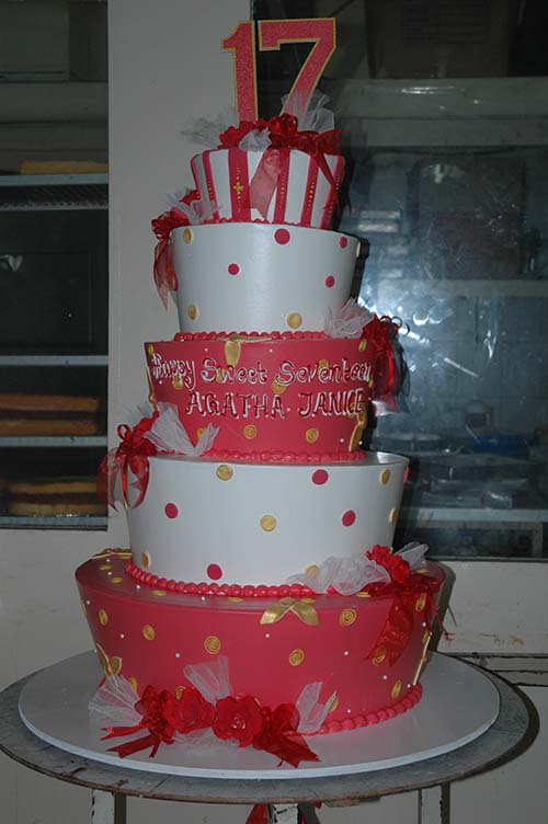 Kue Ulang Tahun Sweet Seventeen Simple Berbagai Kue