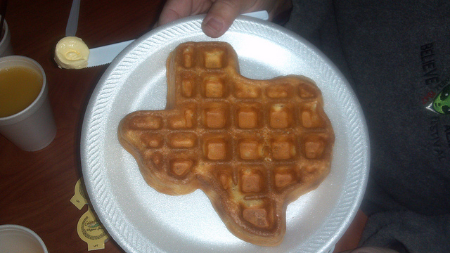Texas Shaped Pancake Texas Shaped Pancake