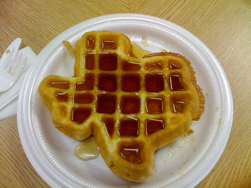 Texas Shaped Waffle Iron Texas Shaped Waffle Iron