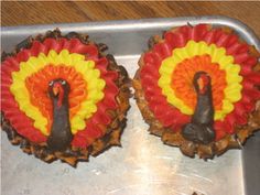 Turkey Cupcakes Turkey Cupcakes