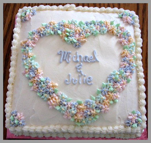 Anniversary Heart Cake Anniversary Heart Cake