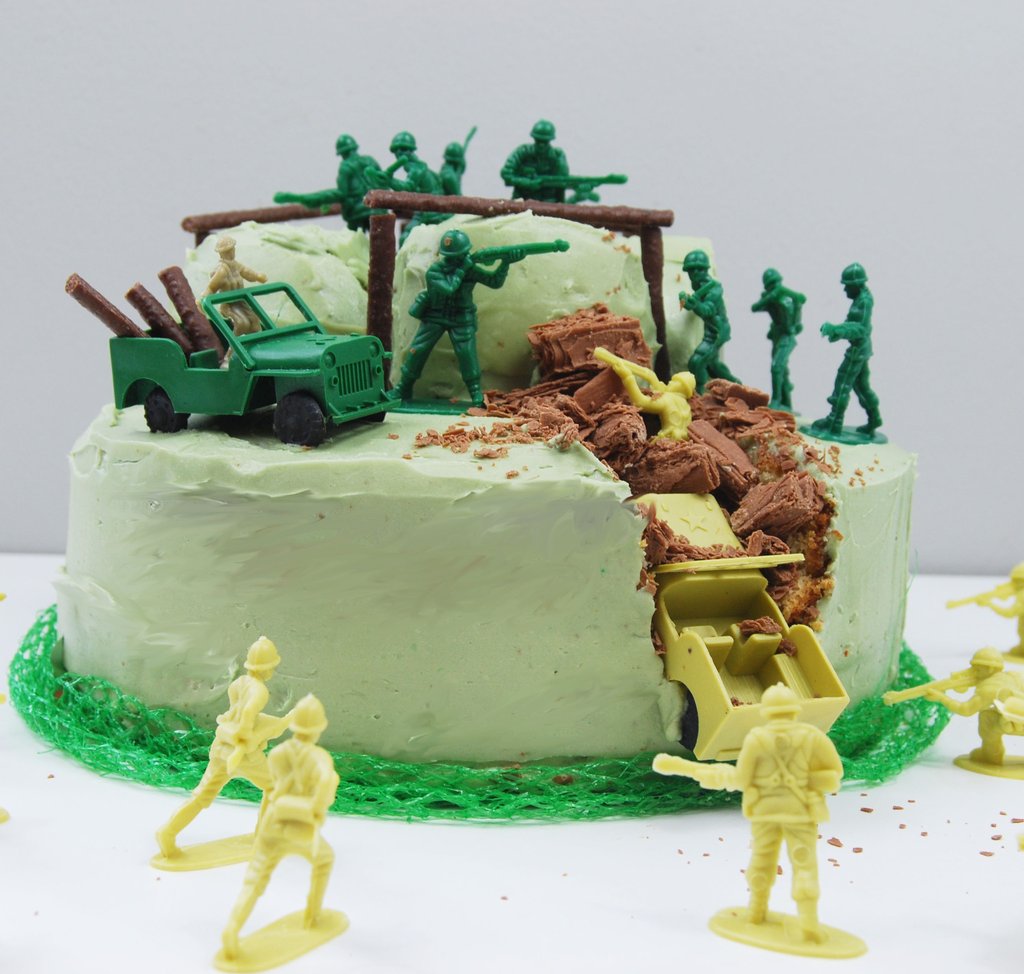 Army Birthday Cake Army Birthday Cake
