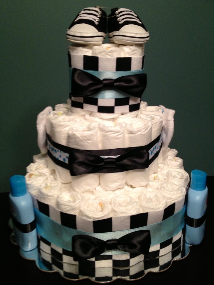 11 Black Bow Baby Shower Cakes Photo Tie Theme Boy Bow Tie Theme Baby Shower Boy
