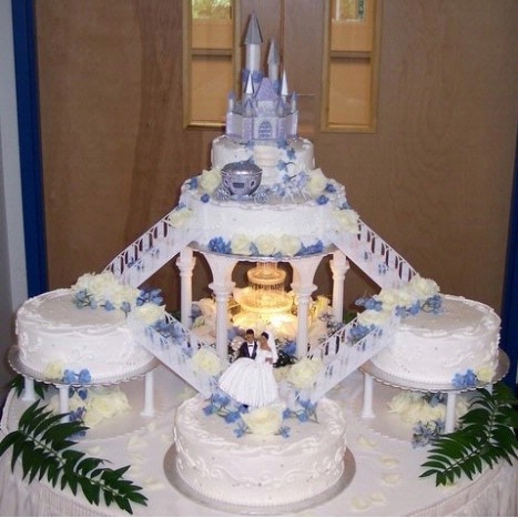 Castle Wedding Cake