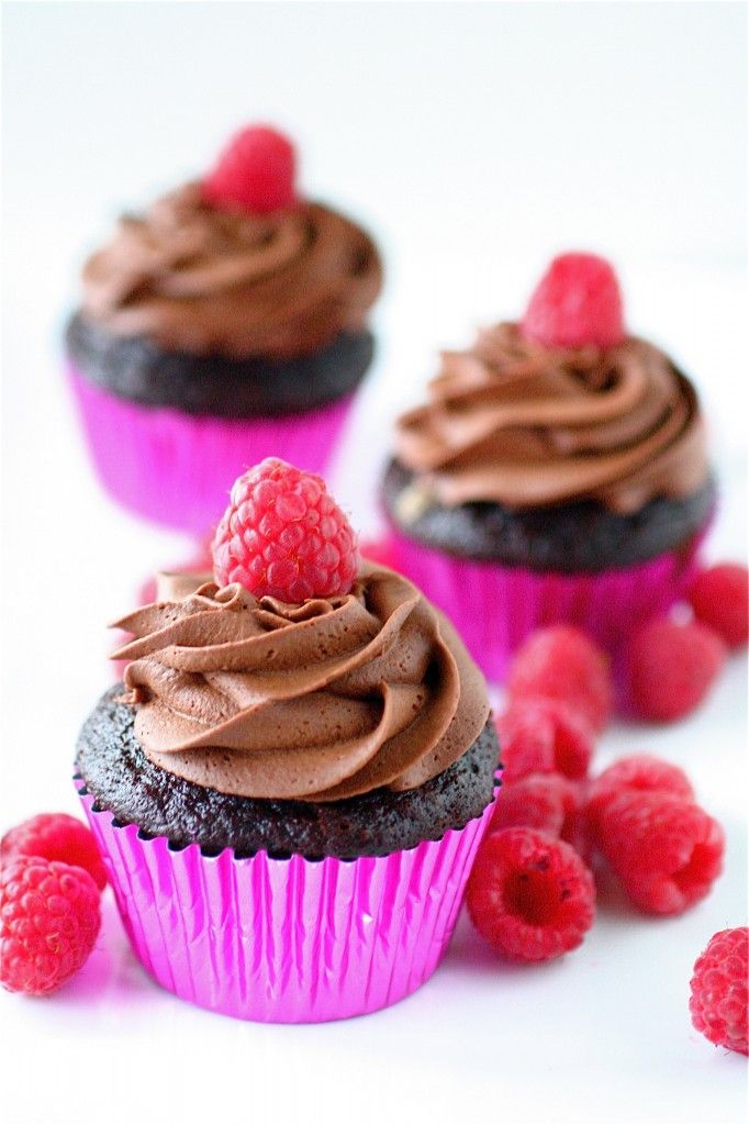 Chocolate Raspberry Cupcakes Chocolate Raspberry Cupcakes