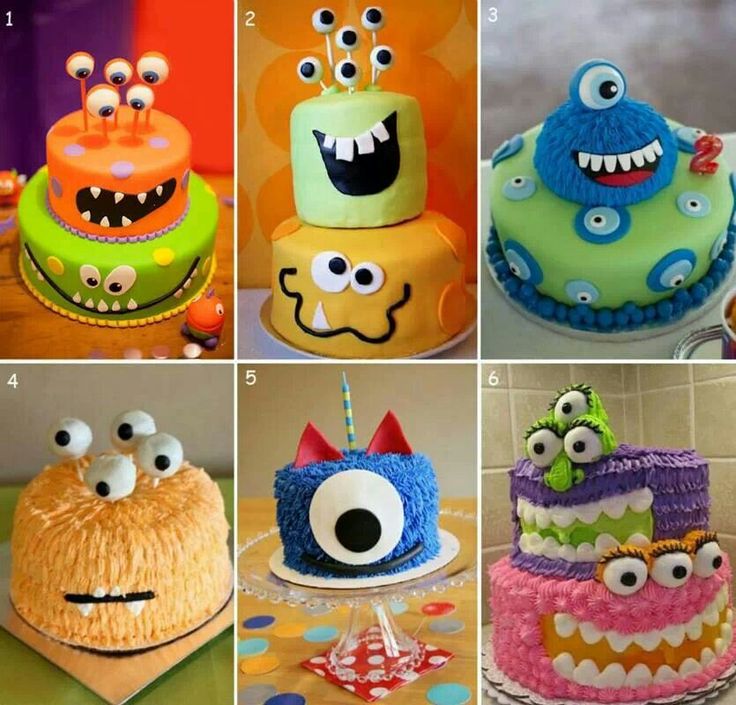Cute Monster Cake Cute Monster Cake